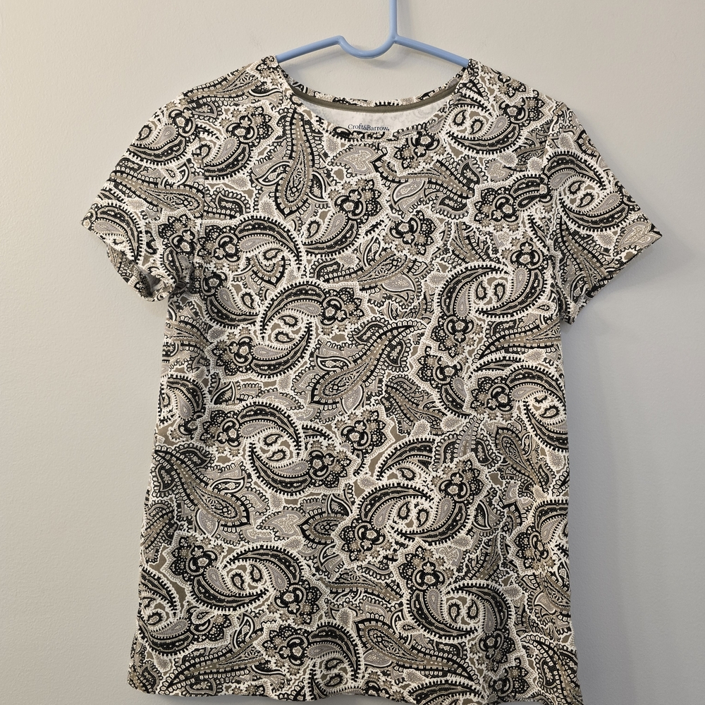 Like New Croft & Barrow Classic Short-Sleeve Tee - Size Small